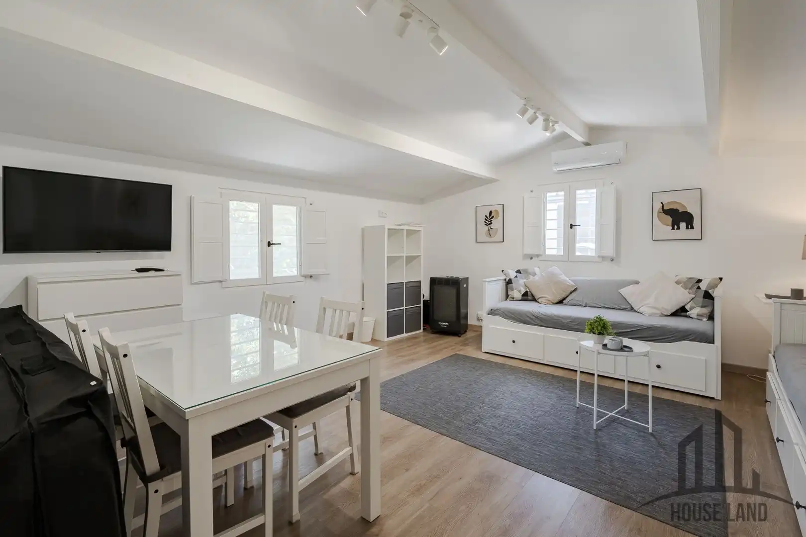 Living room of Country homes for sale in Fuente El Saz de Jarama  with Air Conditioner, Heating and Private garden