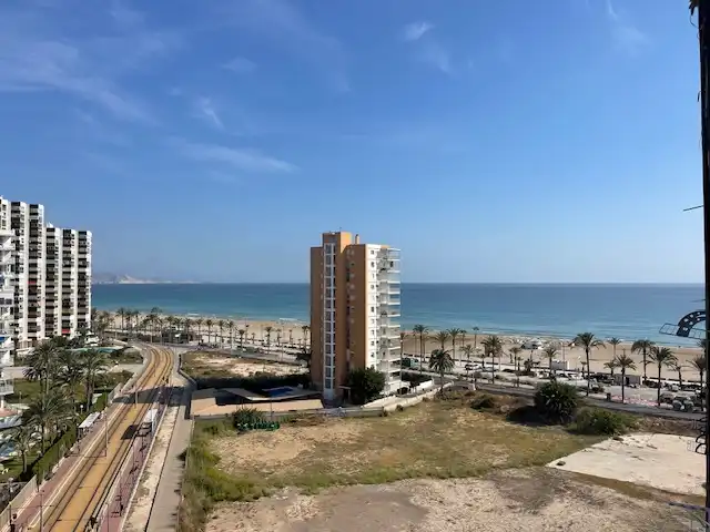Exterior view of Flat for rent in Alicante / Alacant  with Terrace, Furnished and Balcony