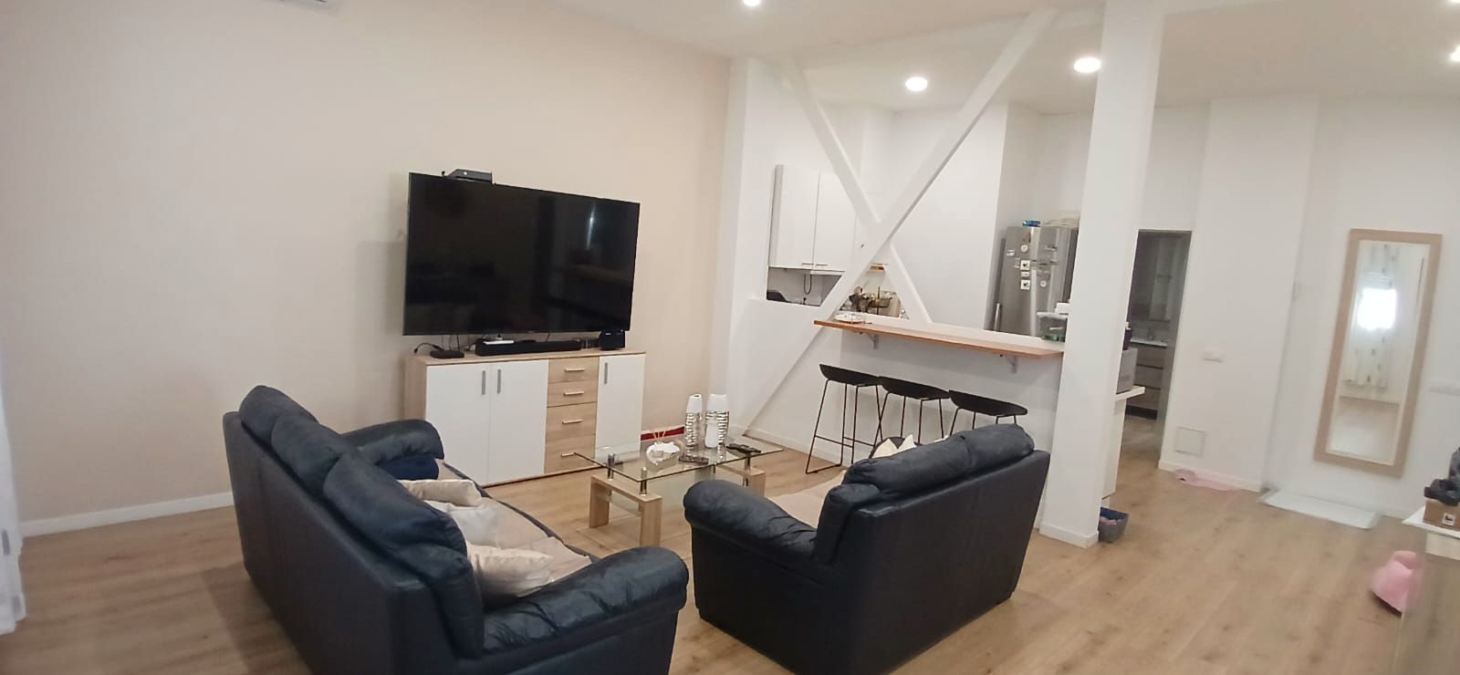 Living room of Flat for sale in  Madrid Capital  with Heating, Oven and Internet