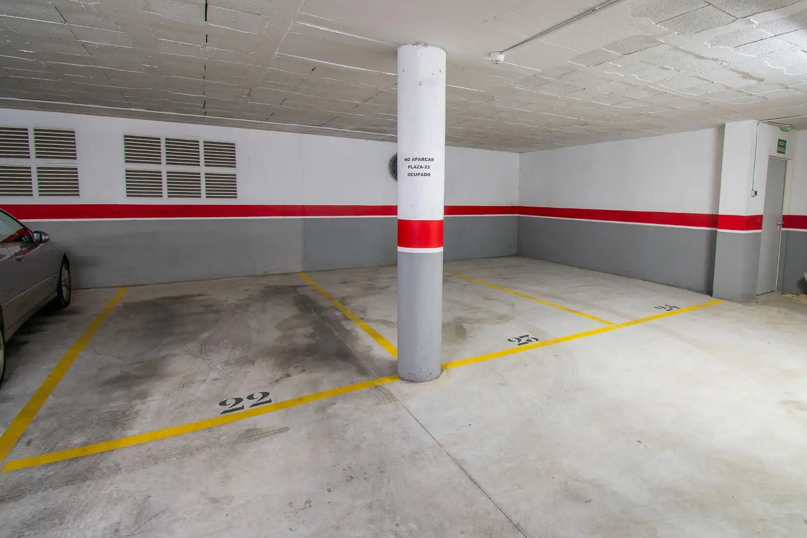Parking of Apartments for rent in Benidorm  with Air Conditioner, Private garden and Terrace