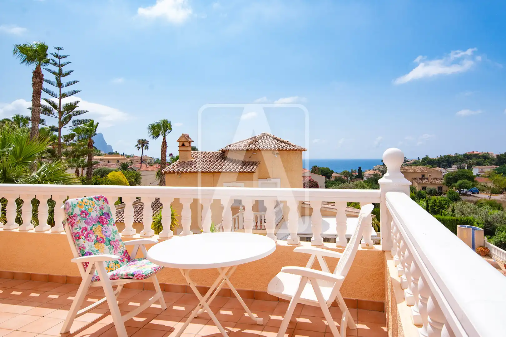 Terrassa de Casa o xalet en venda en Calpe / Calp amb Aire condicionat, Calefacció i Jardí privat