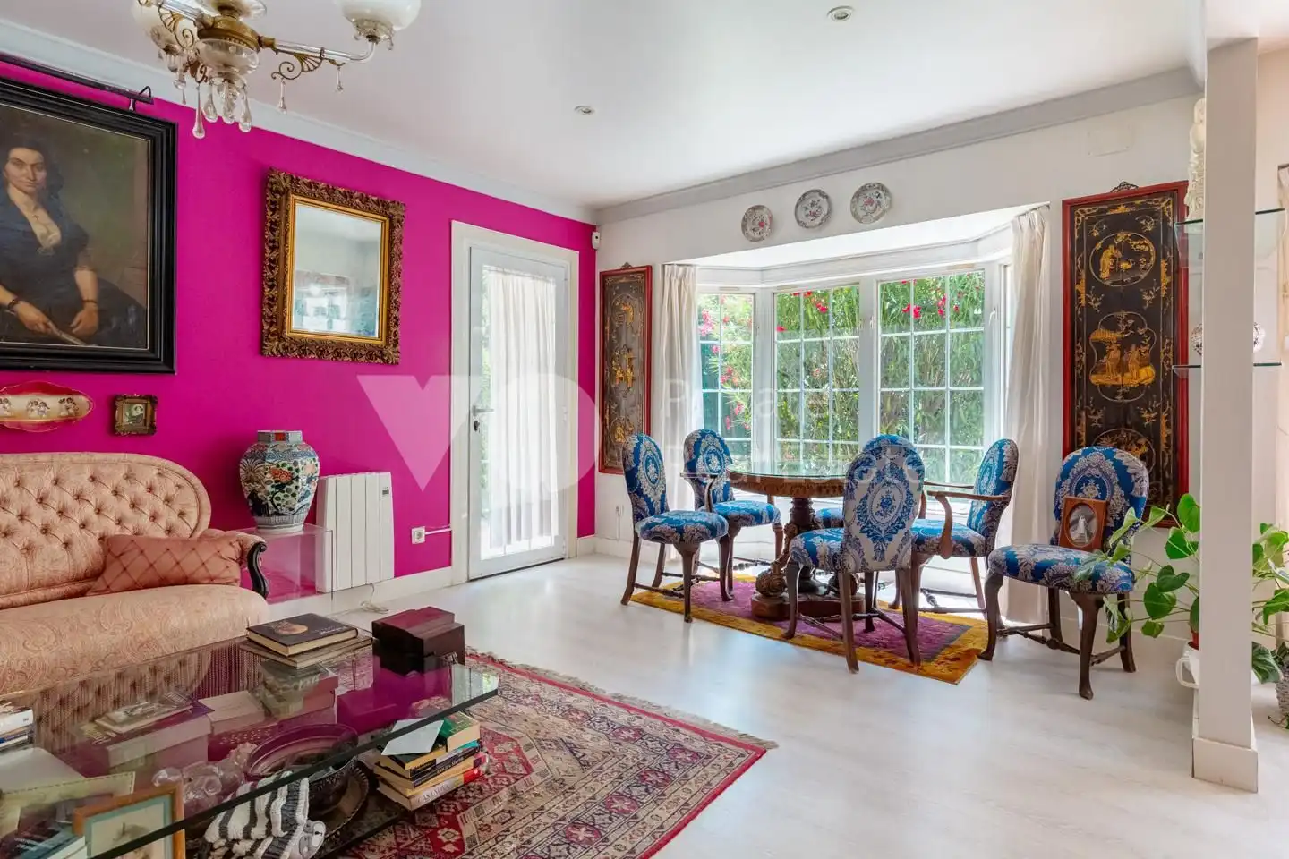 Dining room of Houses for sale in Villanueva de la Cañada  with Heating, Private garden and Terrace