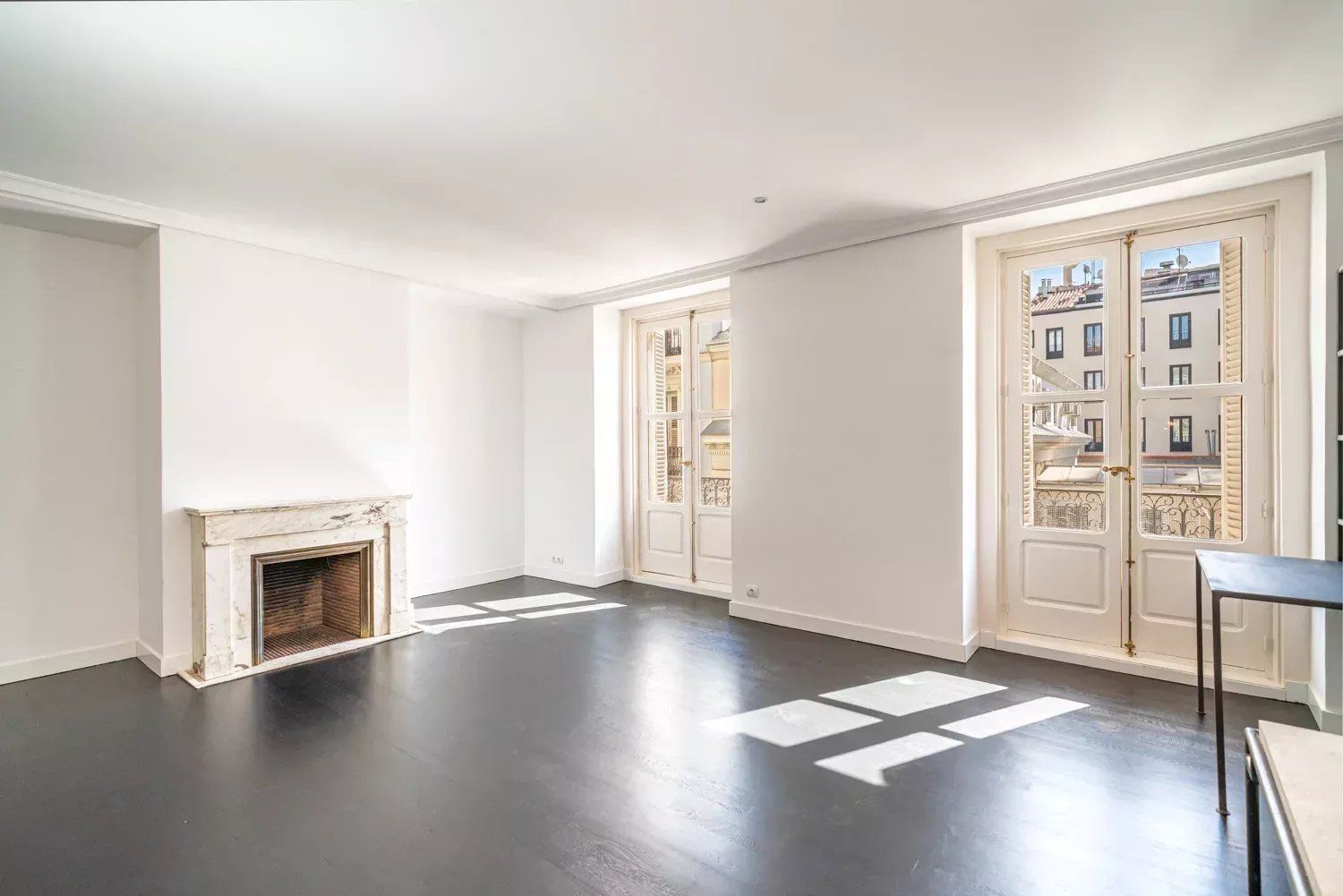 Living room of Flat to rent in  Madrid Capital  with Air Conditioner, Heating and Oven