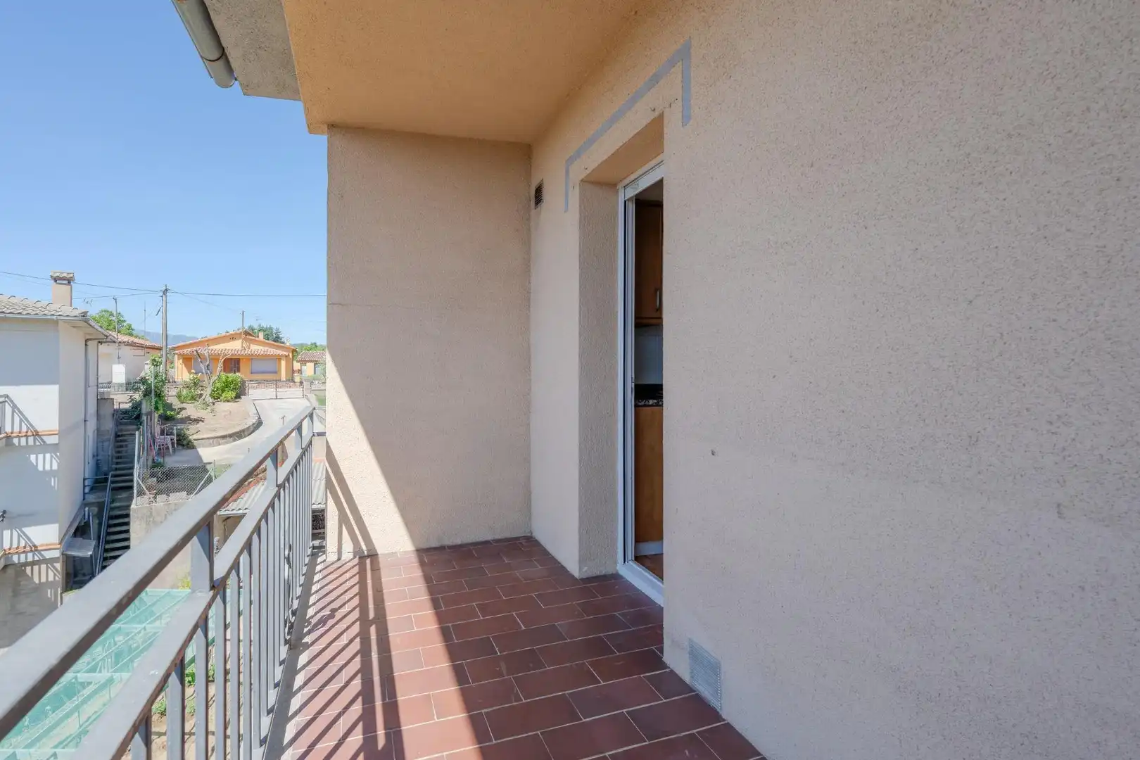 Balcony of Houses for sale in Sant Hilari Sacalm  with Heating, Private garden and Terrace