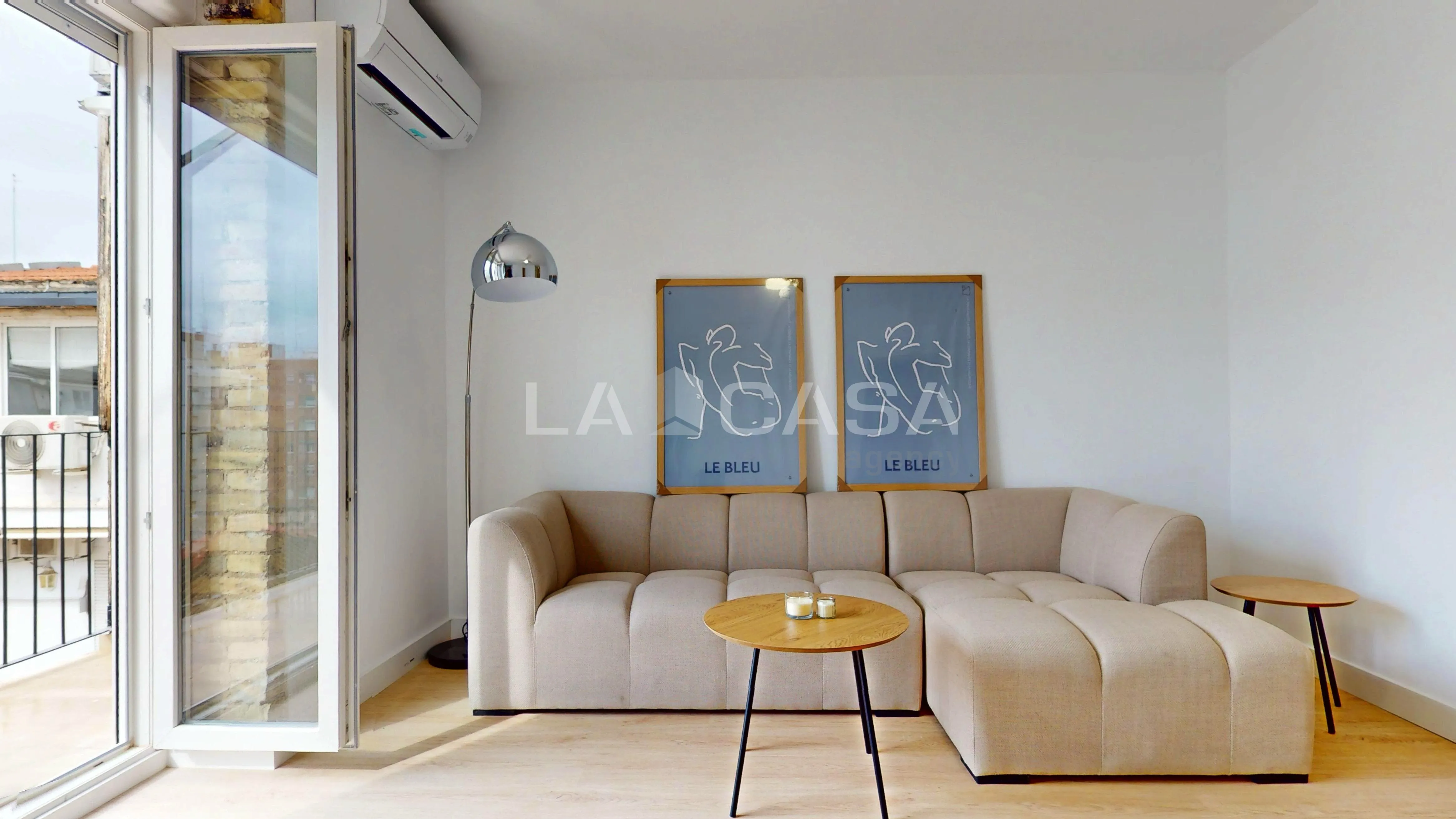 Living room of Flat for sale in  Valencia Capital  with Balcony