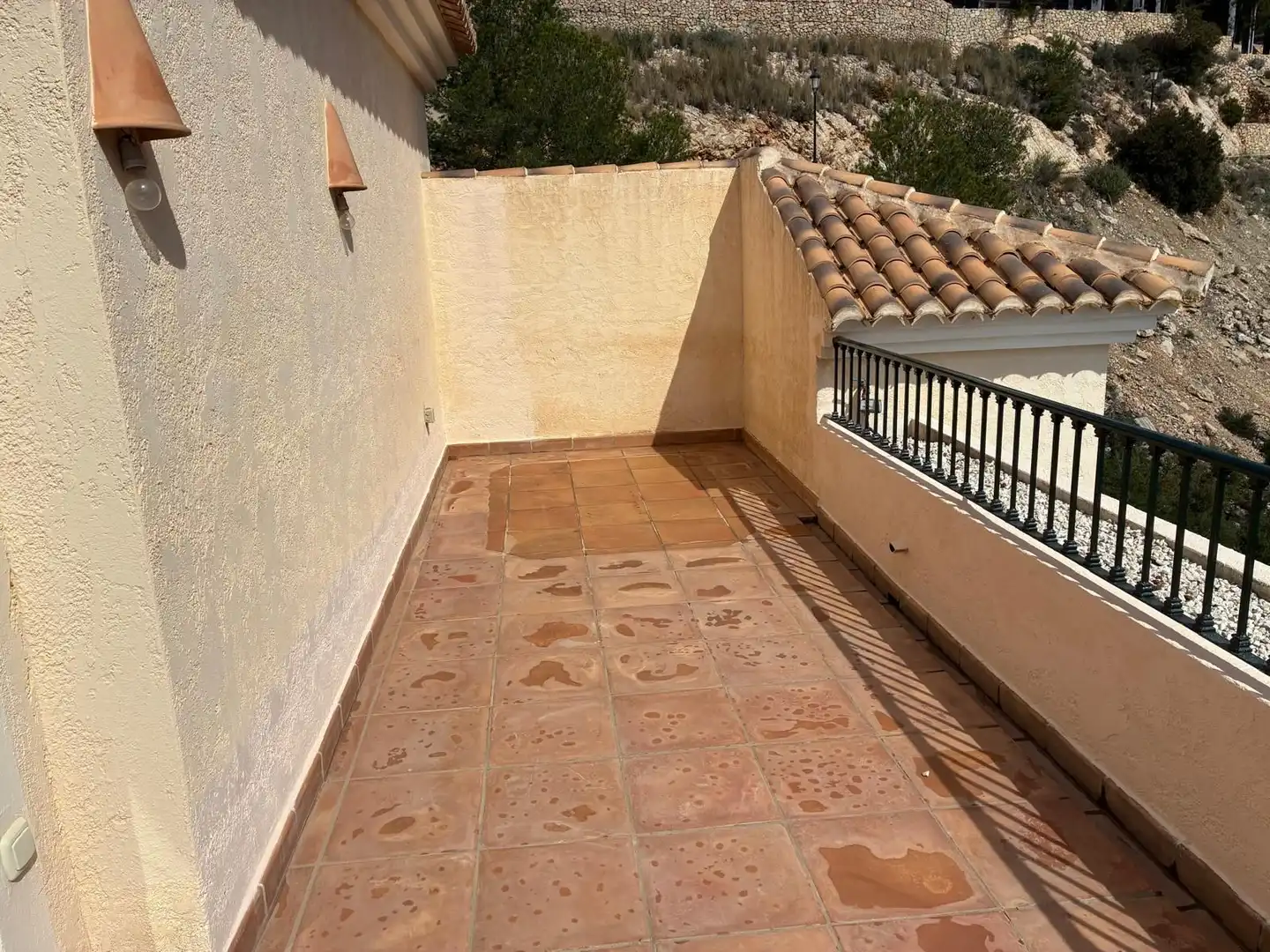Terrasse von Dachboden zum Verkauf in Altea mit Klimaanlage, Heizung und Möbliert