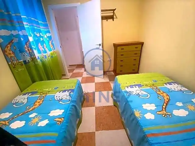 Bedroom of Flat for sale in Los Blázquez  with Air Conditioner, Terrace and Furnished
