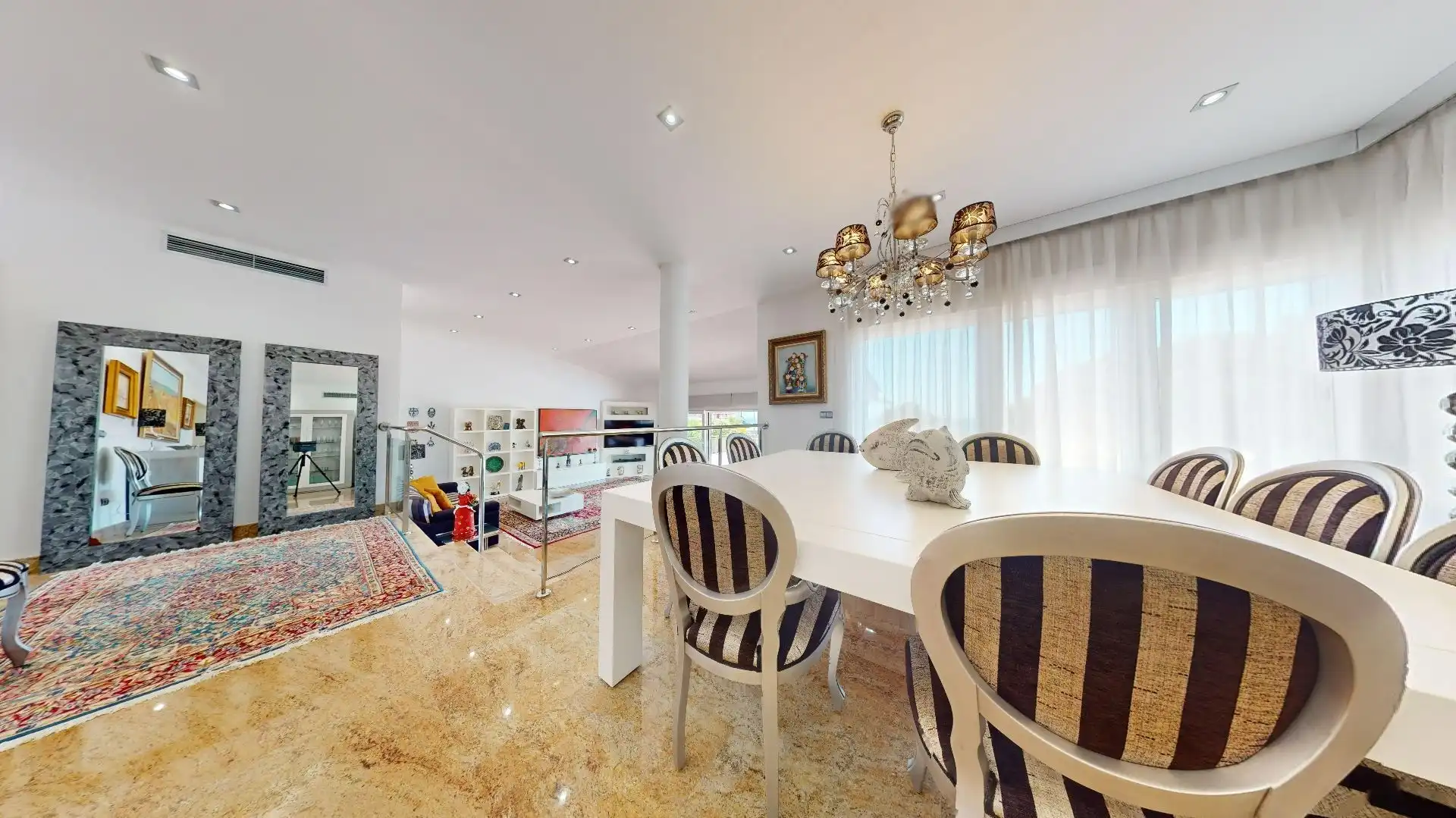 Menjador de Casa o xalet en venda en Águilas amb Aire condicionat, Jardí privat i Terrassa