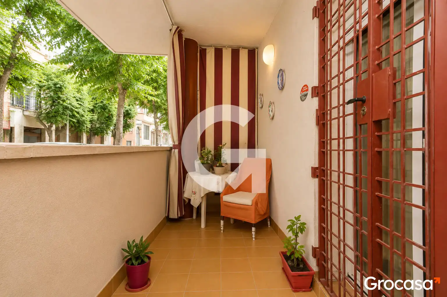 Terraza de Piso en venta en Sant Vicenç Dels Horts con Calefacción, Amueblado y Horno