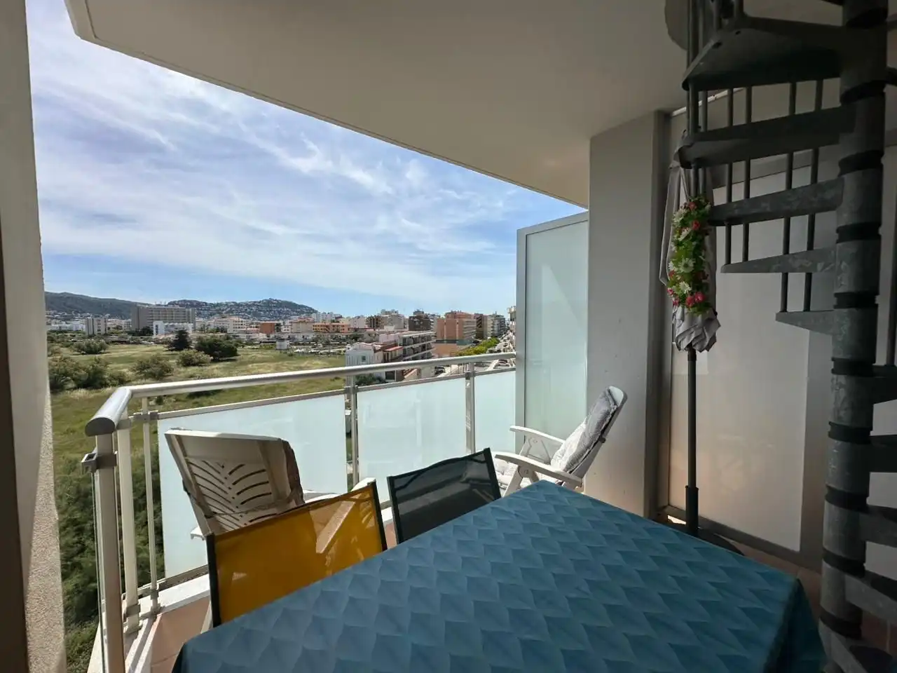 Terraza de Apartamento en venta en Roses con Aire acondicionado, Calefacción y Terraza