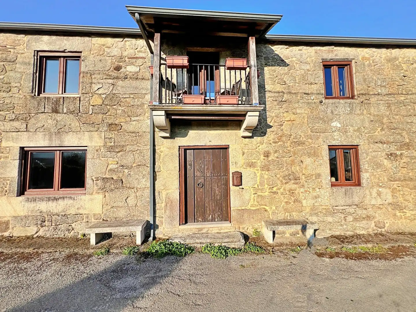 Vista exterior de Casa o chalet de alquiler en Lugo con Calefacción, Jardín privado y Amueblado