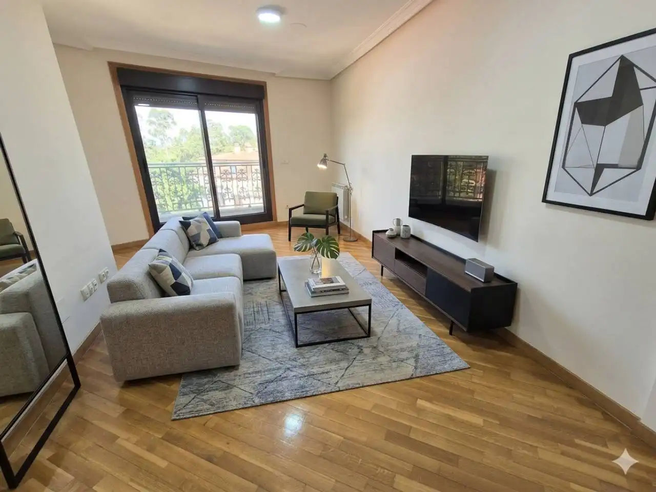 Wohnzimmer von Dachboden zum Verkauf in Salceda de Caselas mit Heizung und Parkett