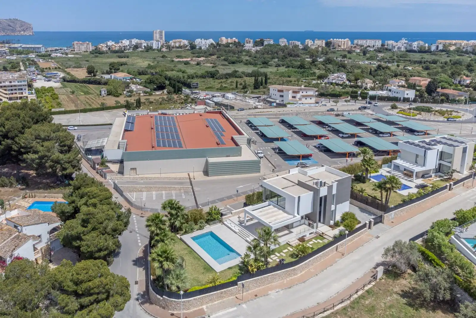 Exterior view of Houses for sale in Jávea / Xàbia  with Air Conditioner, Heating and Private garden