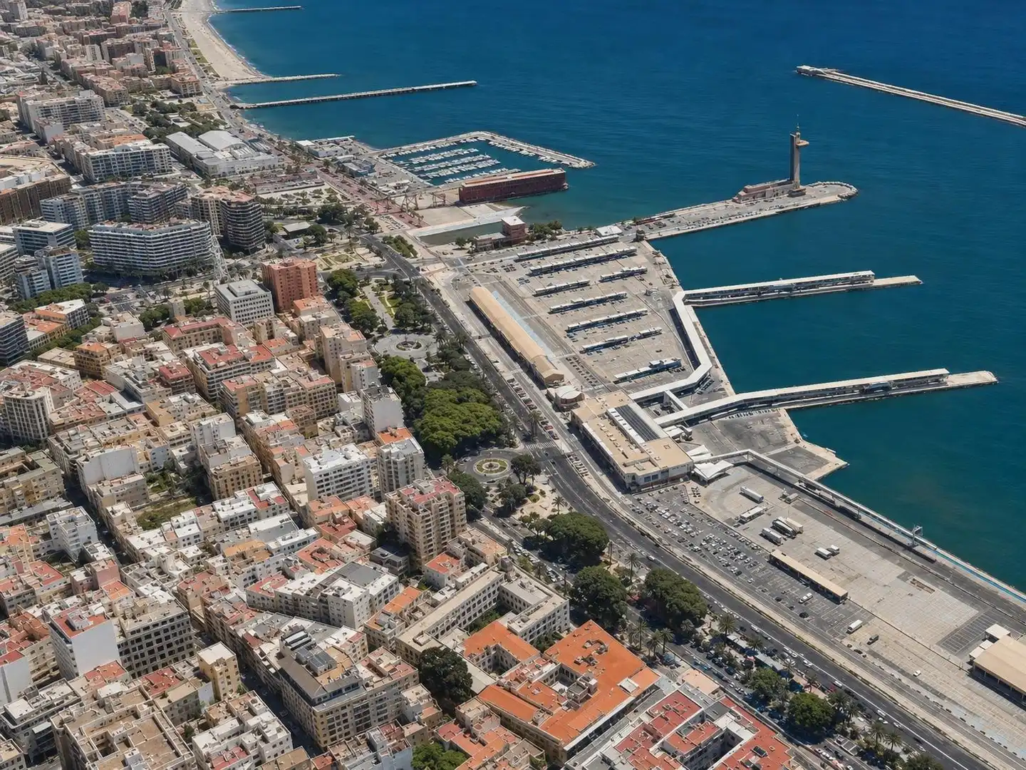 Vista exterior de Casa o xalet en venda en Almería amb Aire condicionat, Calefacció i Parquet
