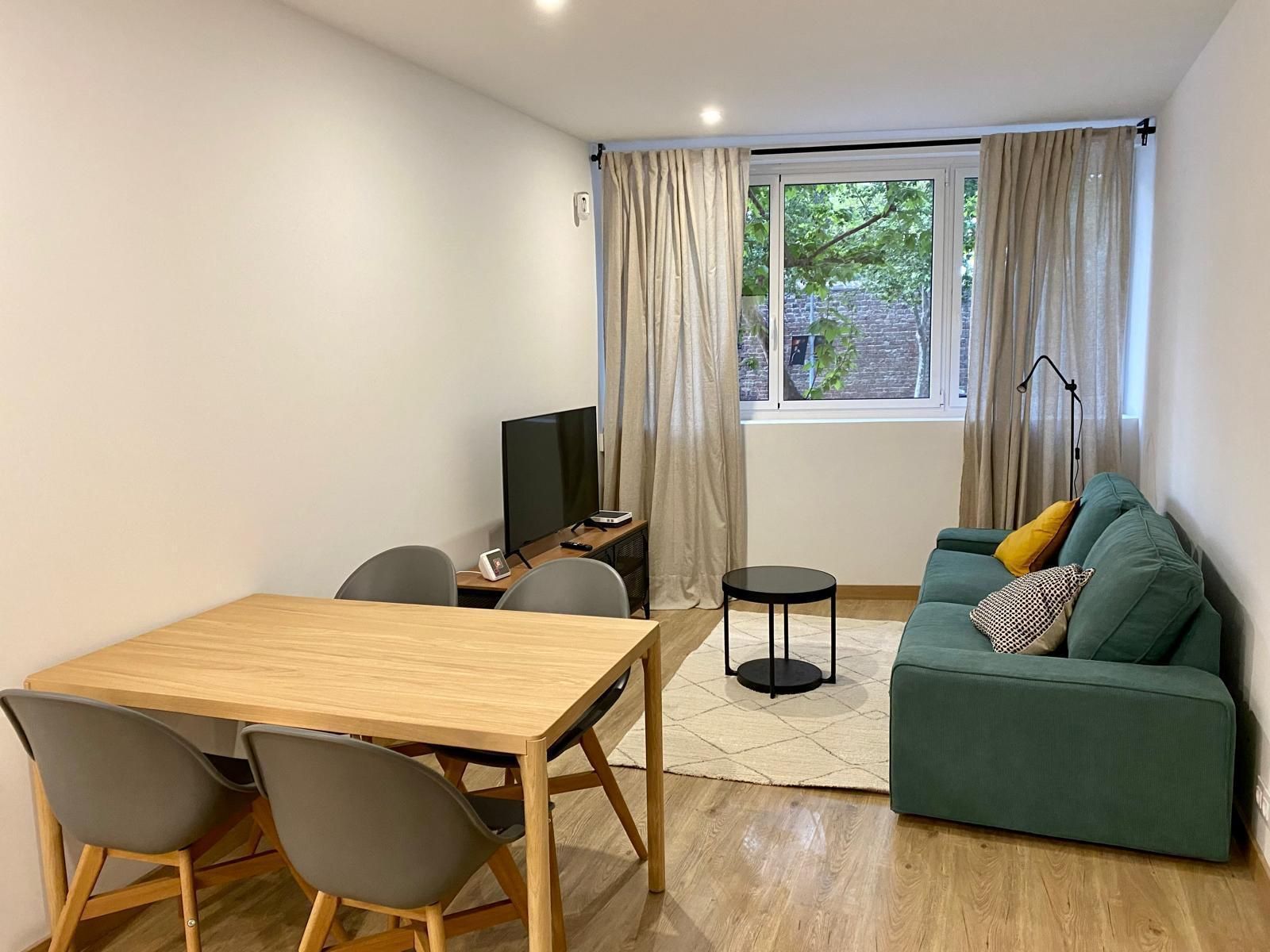 Living room of Flat for sale in  Barcelona Capital  with Air Conditioner