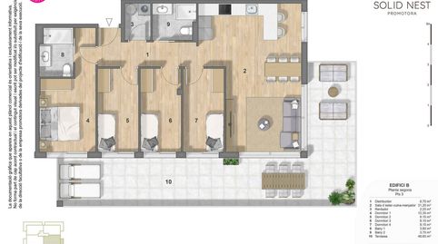 Foto 3 de Piso en venta en Carrer Francesc Macià, 13, Vilablareix, Girona