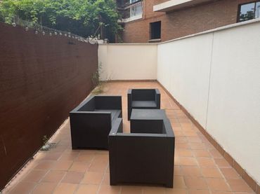 Ground floor with garden to rent in Rozas Centro