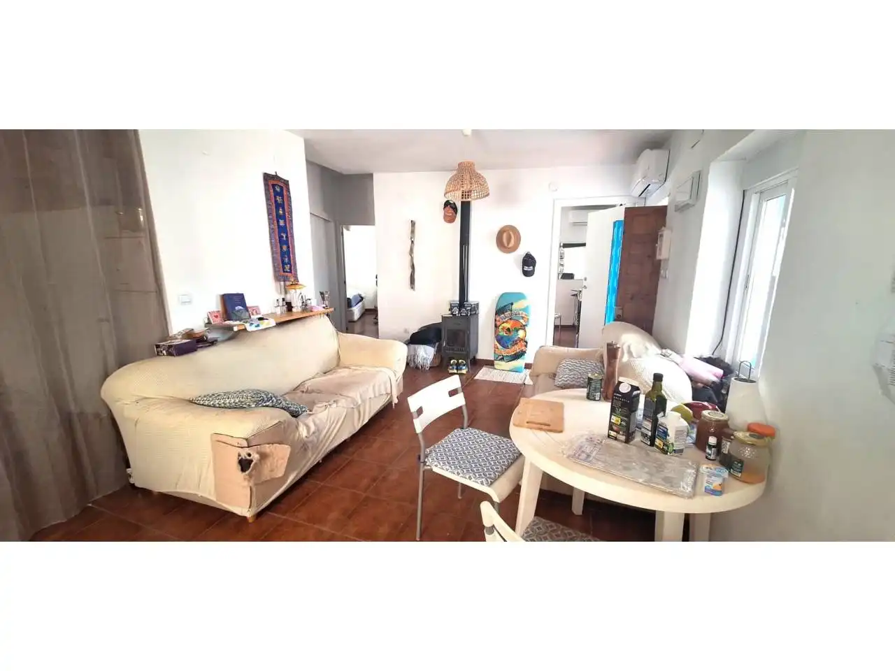 Sala de estar de Casa o chalet en venta en Benamargosa con Aire acondicionado y Terraza