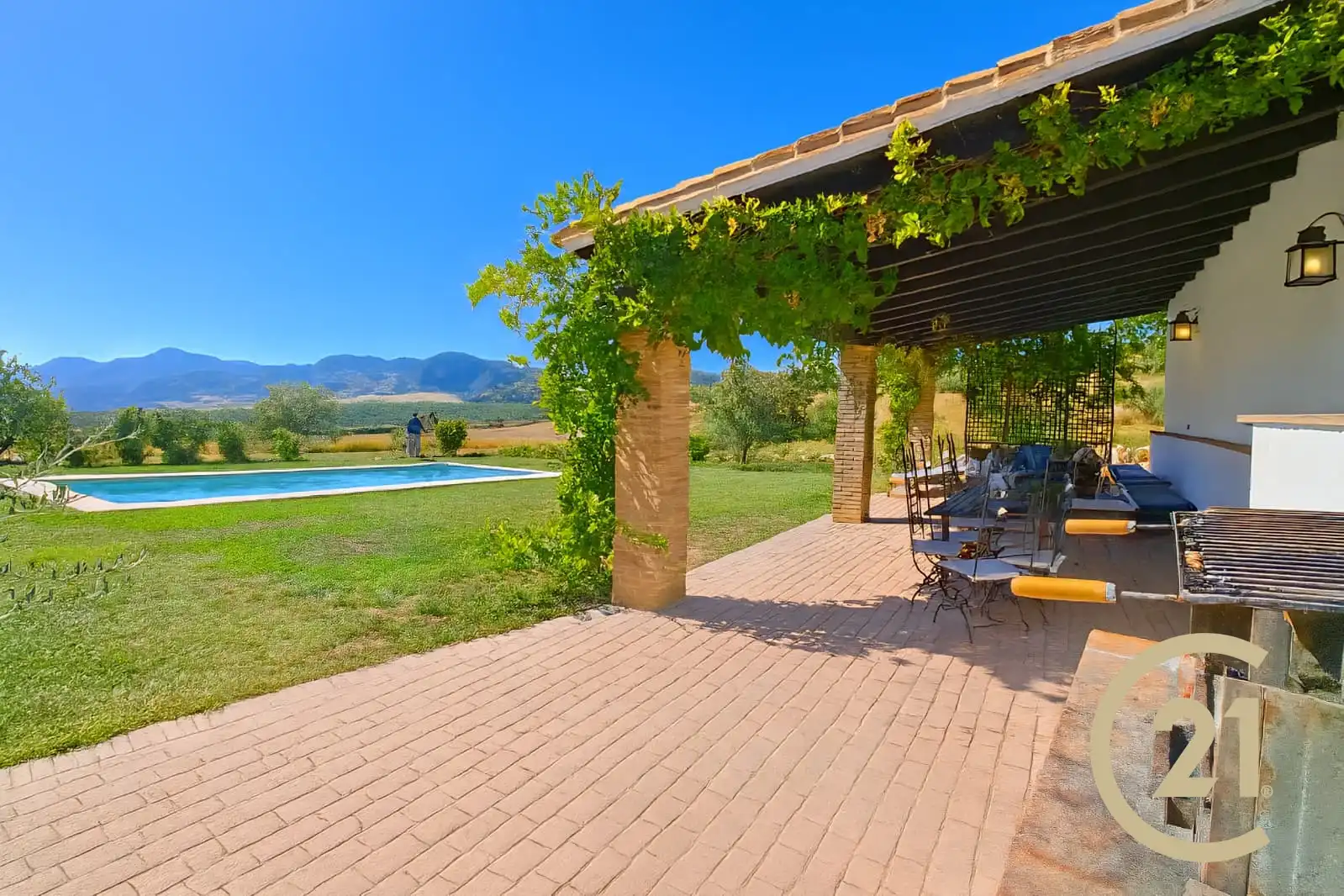 Terraza de Casa o chalet en venta en Ronda con Calefacción, Jardín privado y Terraza