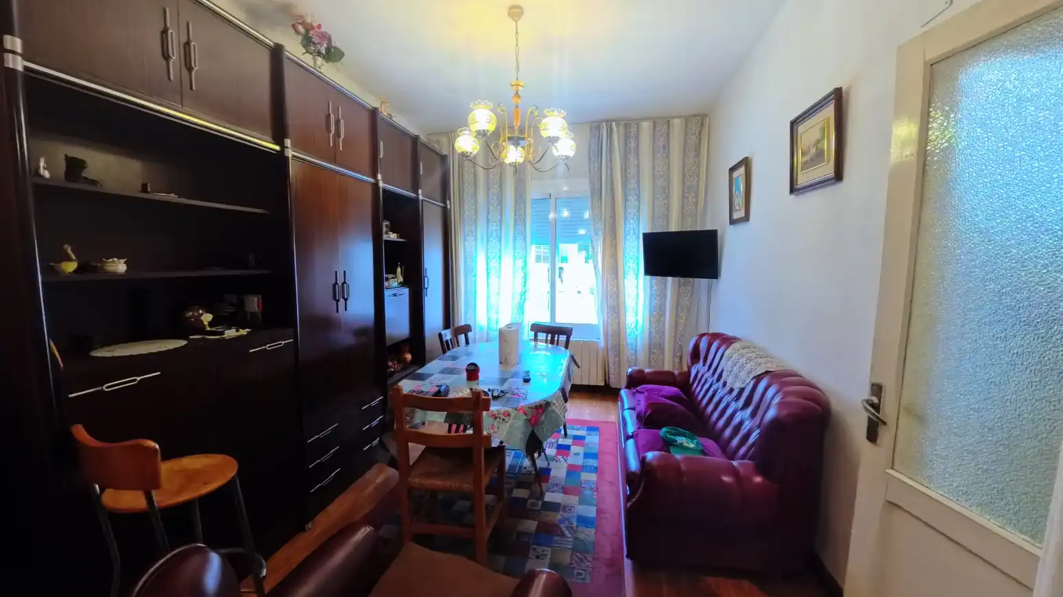 Sala de estar de Piso en venta en  Logroño con Calefacción, Jardín privado y Amueblado