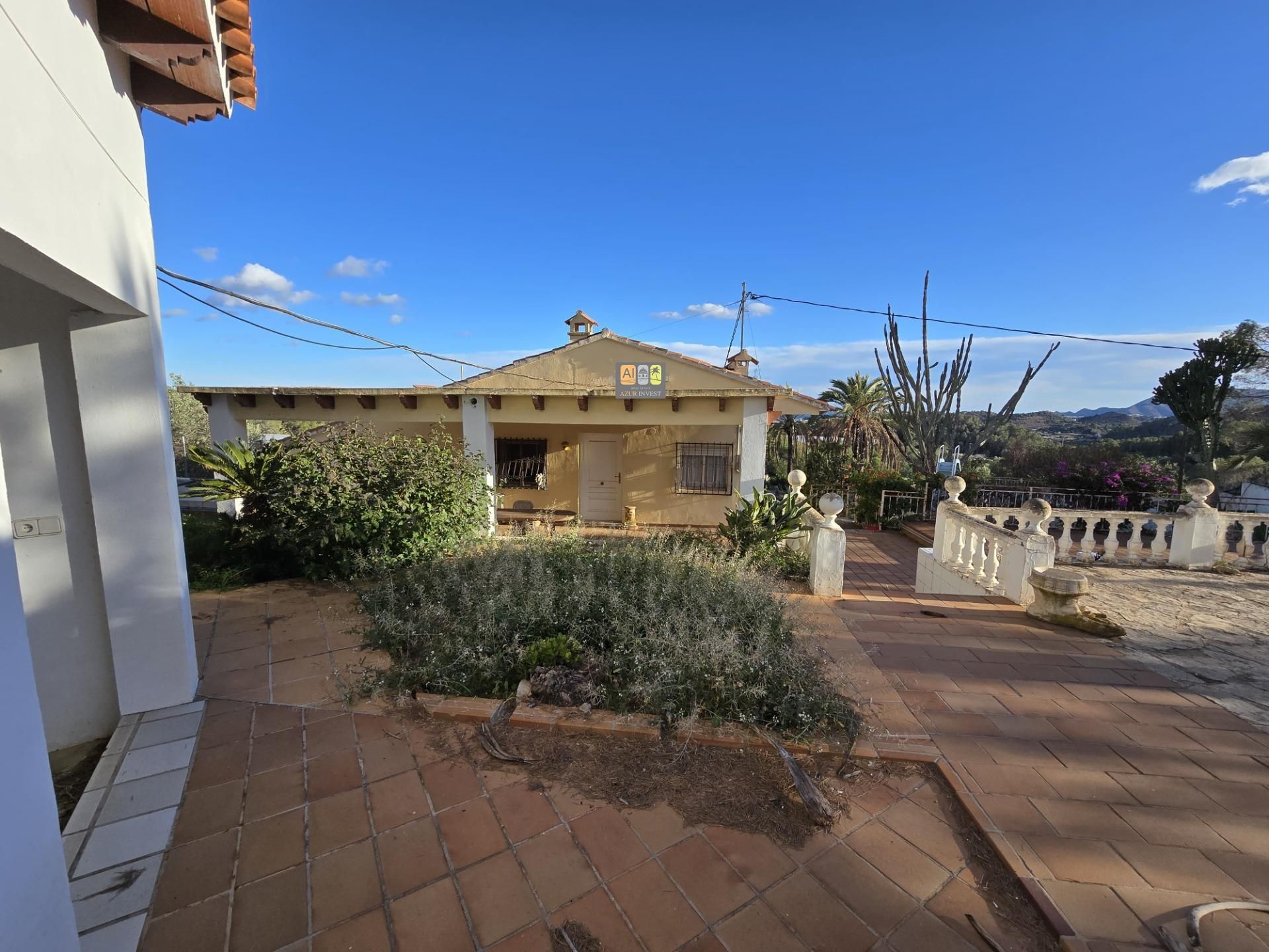 Jardí de Casa o xalet en venda en Callosa d'En Sarrià amb Jardí privat, Terrassa i Piscina