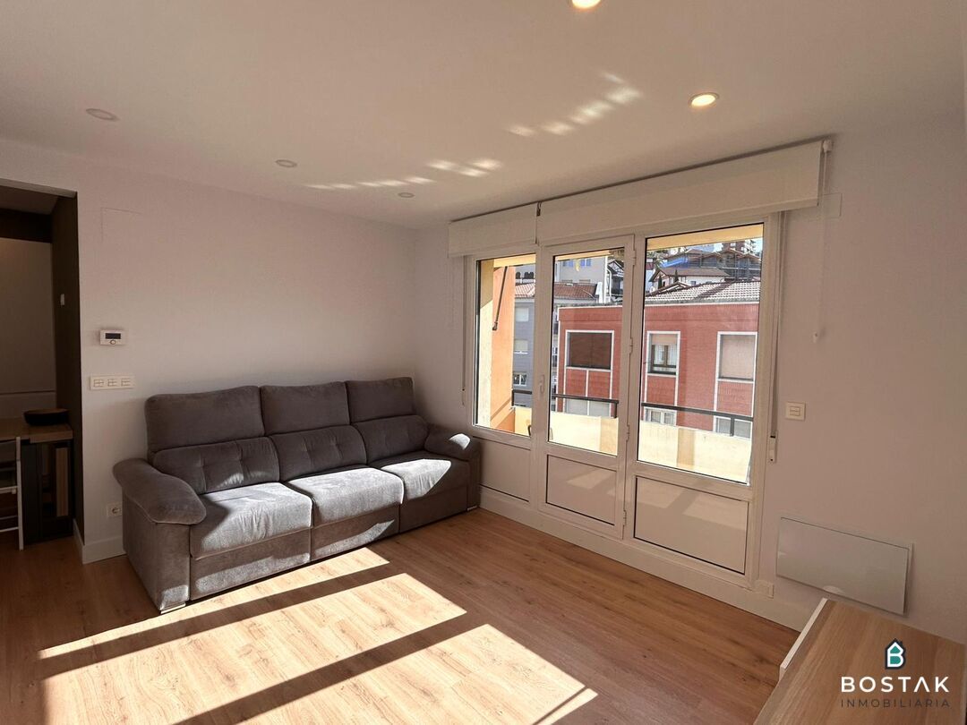 Sala d'estar de Pis de lloguer en Bilbao  amb Calefacció i Terrassa