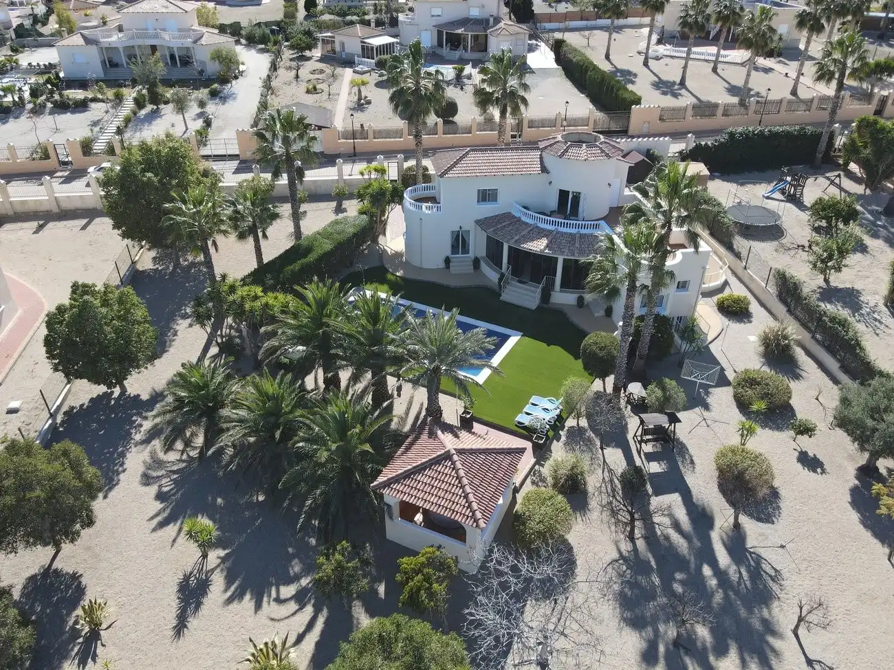 Exterior view of Houses for sale in Campos del Río  with Heating, Private garden and Swimming Pool