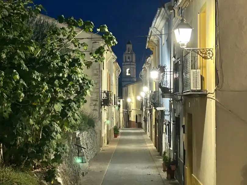 Exterior view of Houses for sale in Planes, Alicante