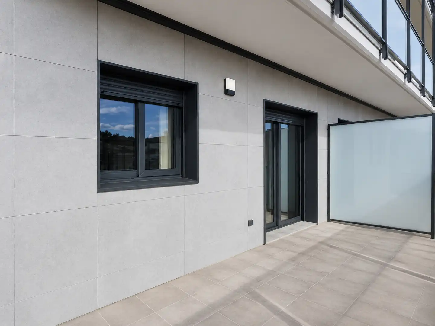 Vista exterior de Piso en venta en Les Franqueses del Vallès con Aire acondicionado, Calefacción y Terraza