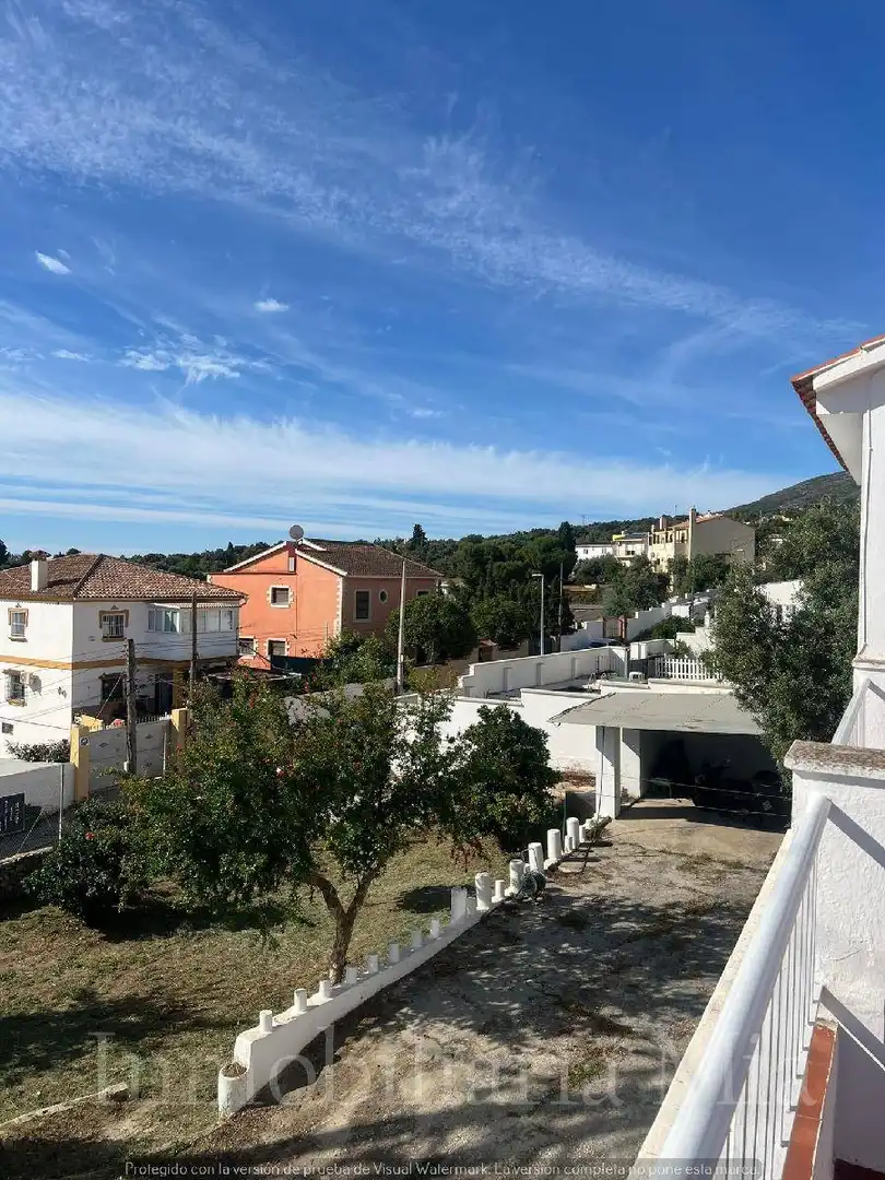 Exterior view of Houses for sale in Málaga  with Air Conditioner, Private garden and Terrace