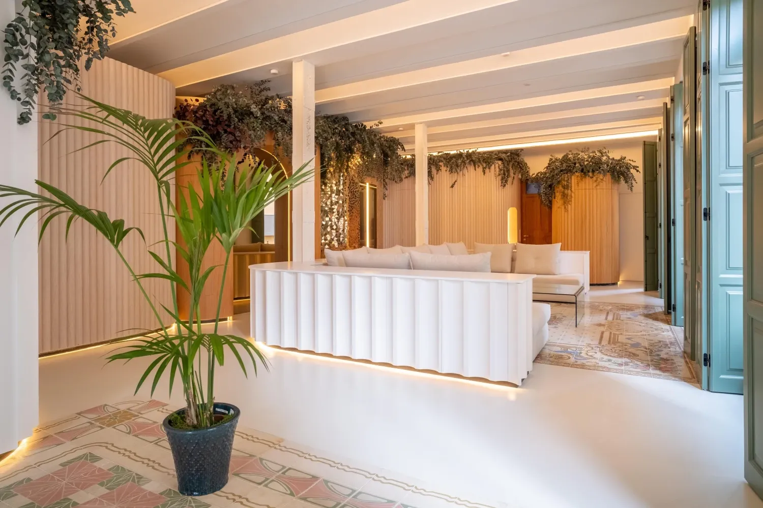 Living room of Flat for sale in  Murcia Capital  with Air Conditioner, Heating and Furnished
