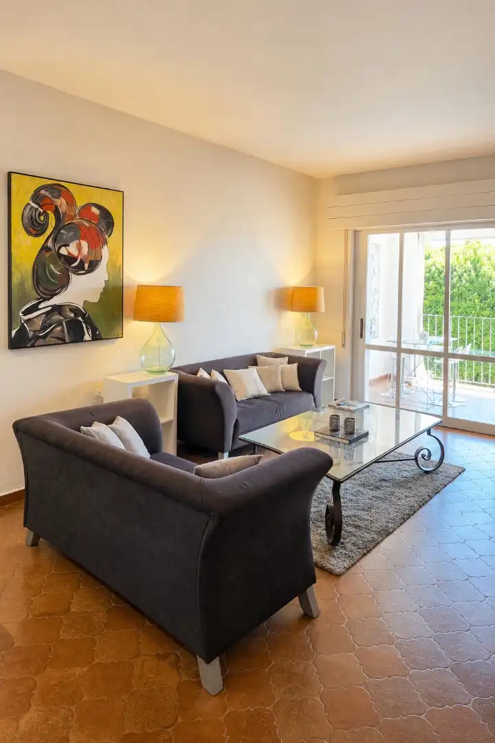 Sala d'estar de Pis en venda en Marbella amb Aire condicionat, Calefacció i Terrassa