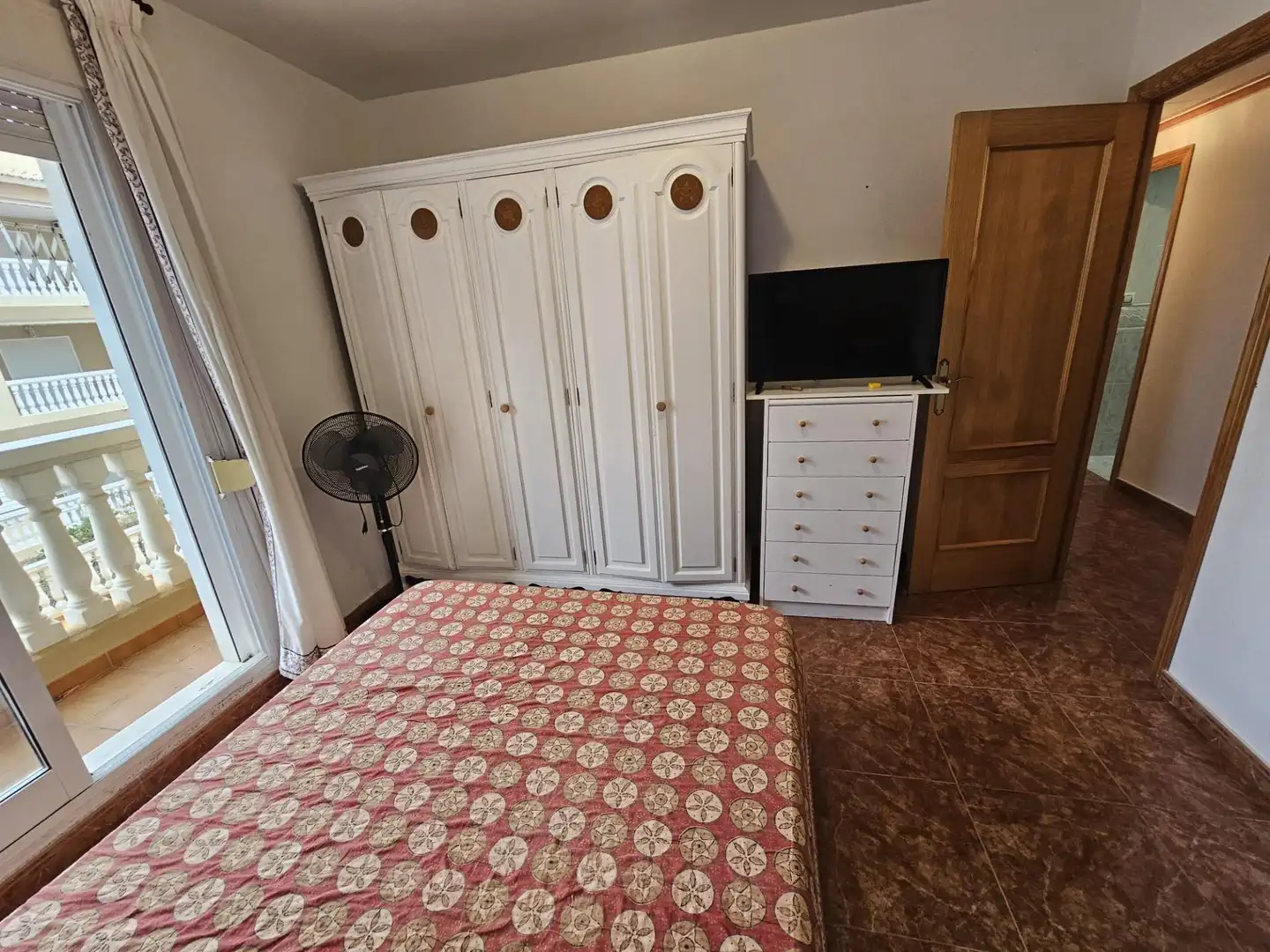 Bedroom of Flat for sale in Sueca  with Air Conditioner, Heating and Storage room