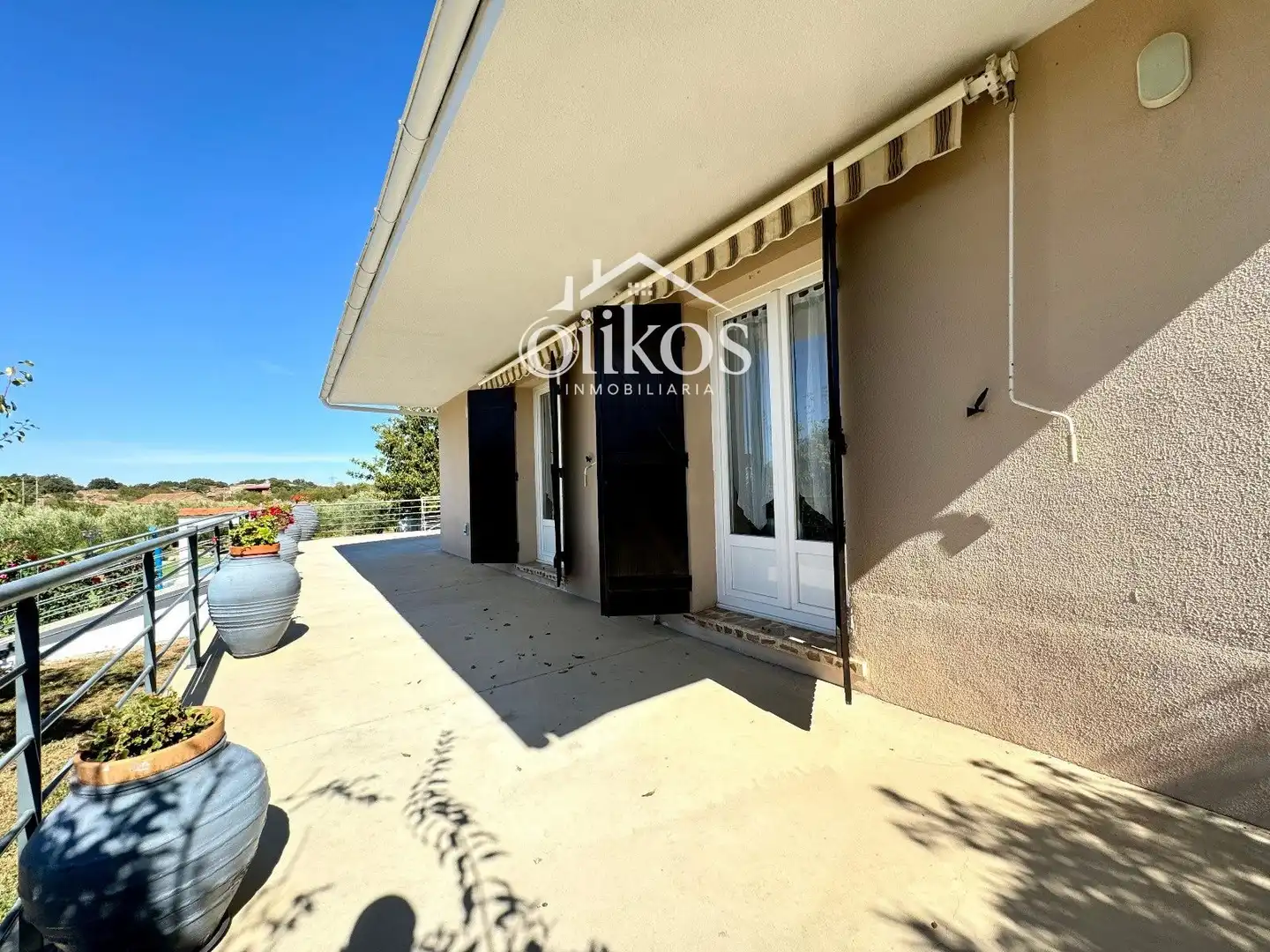 Terrace of Houses for sale in San Felices de los Gallegos  with Heating, Parquet flooring and Swimming Pool