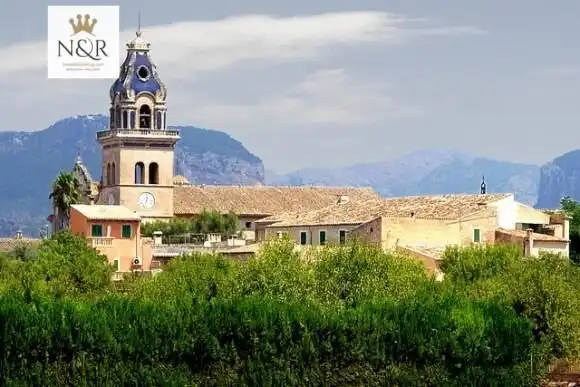 Exterior view of Country homes for sale in Santa María del Camí  with Private garden, Terrace and Storage room