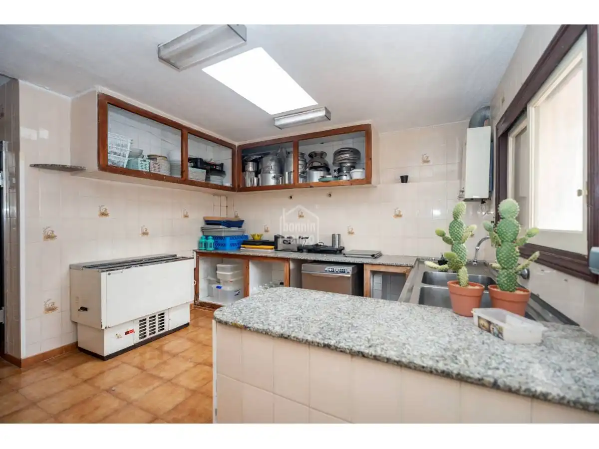 Kitchen of Apartments for sale in Es Castell  with Terrace and Furnished