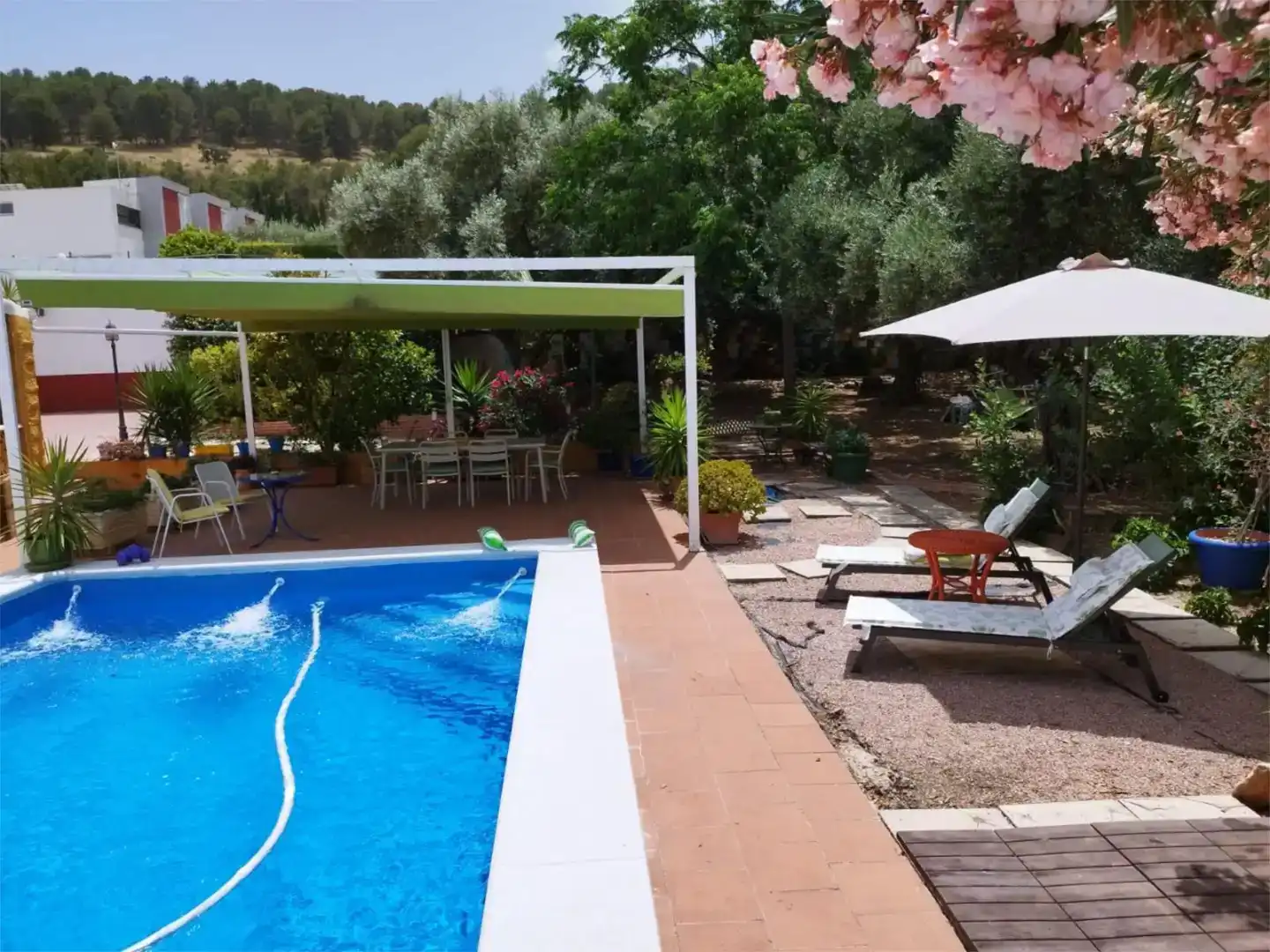 Piscina de Casa o chalet en venta en Valdeastillas - Fuentezuelas