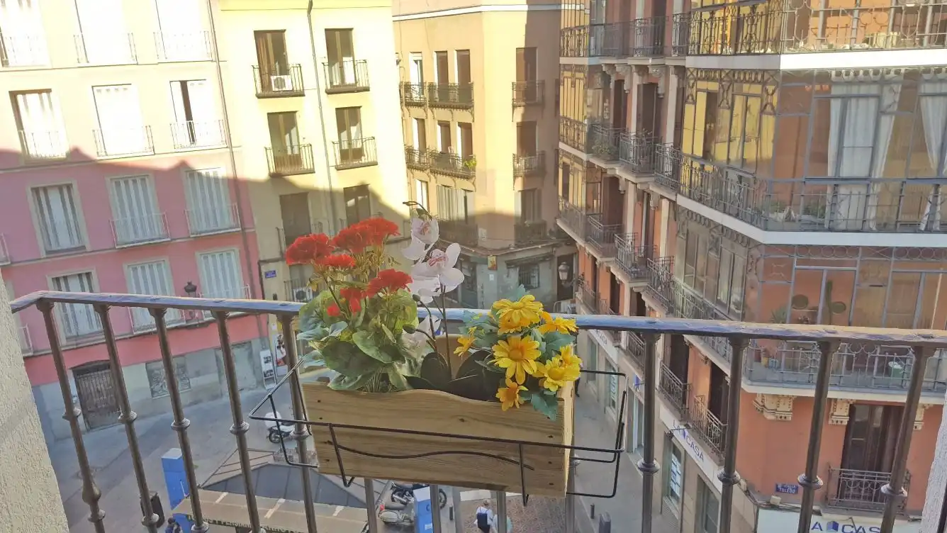Terraza de Ático de alquiler en Madrid con Aire acondicionado, Calefacción y Amueblado