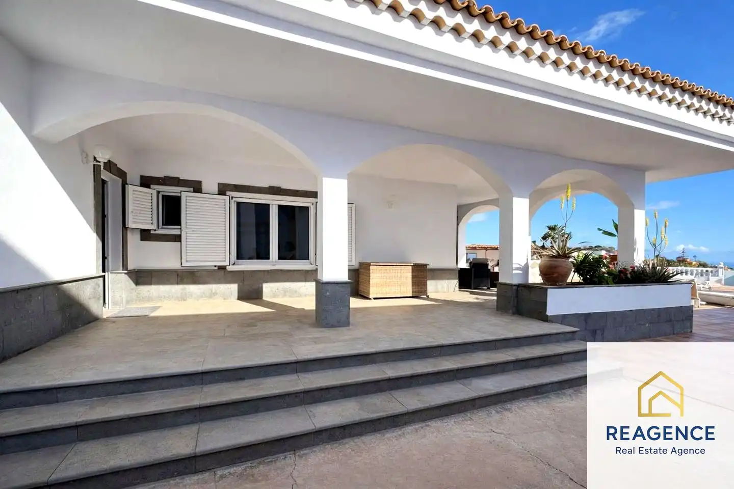 Terraza de Casa o chalet en venta en El Salobre
