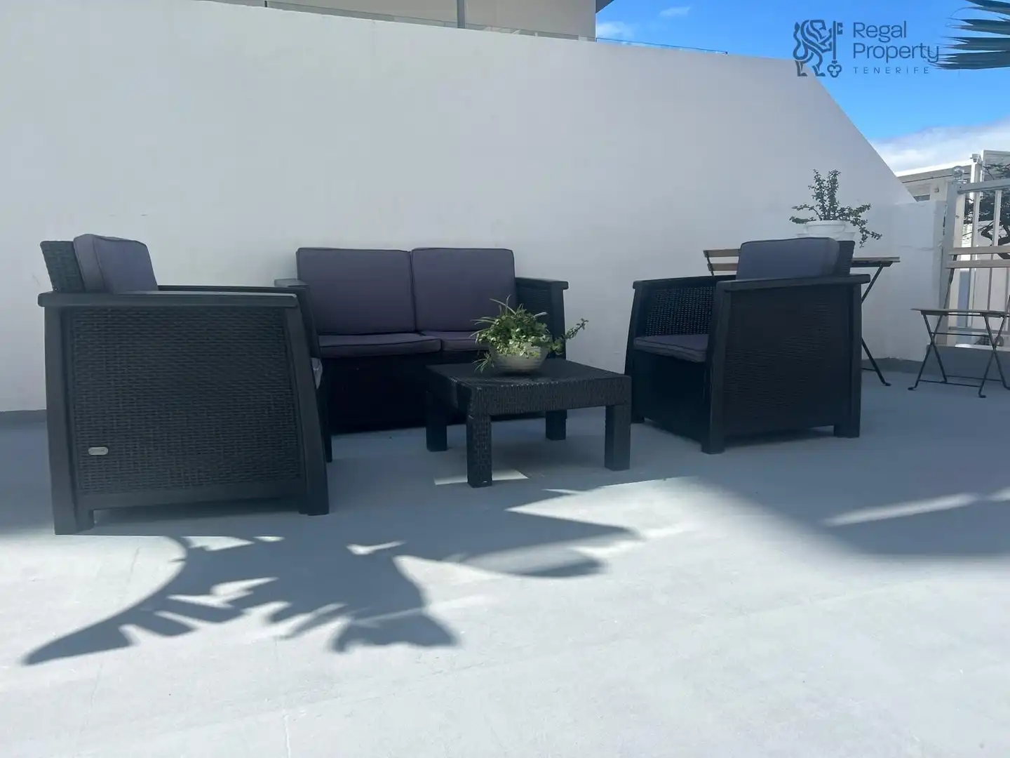 Terrasse von Wohnungen zur Miete in Puerto de la Cruz mit Terrasse