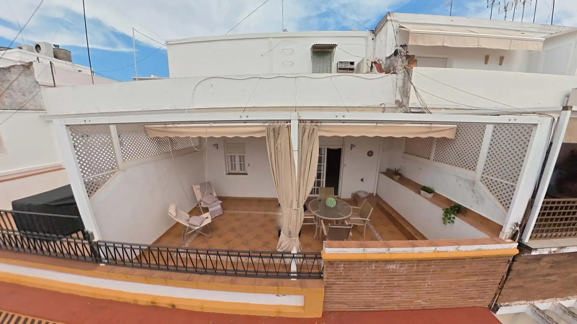 Terraza de Apartamento en venta en Sevilla con Alarma