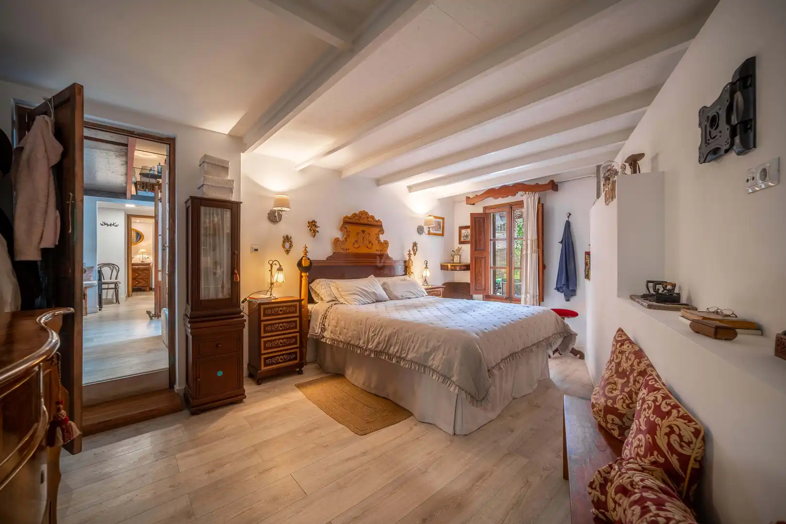 Schlafzimmer von Wohnung zum Verkauf in Sineu mit Terrasse