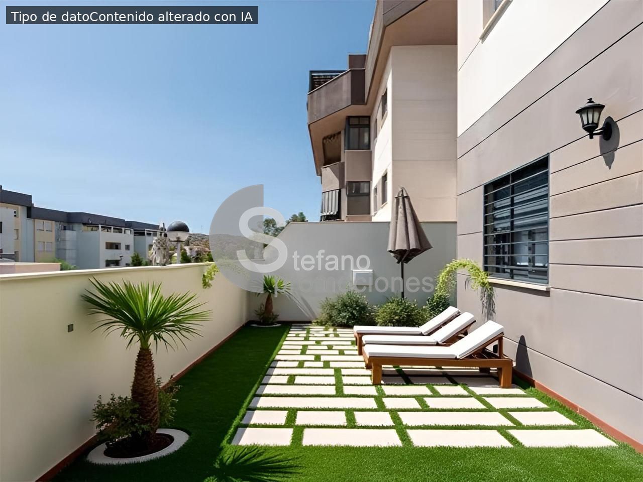 Terrace of Planta baja for sale in Málaga Capital  with Air Conditioner, Private garden and Parquet flooring