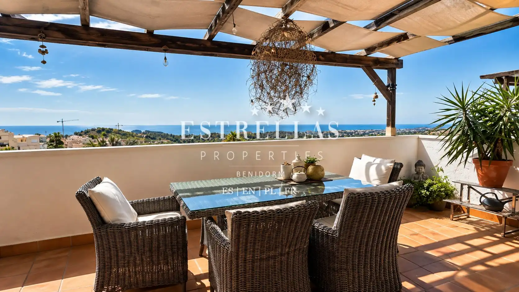 Villa mit Terrasse zum Verkauf in Balcón de Finestrat - Terra Marina