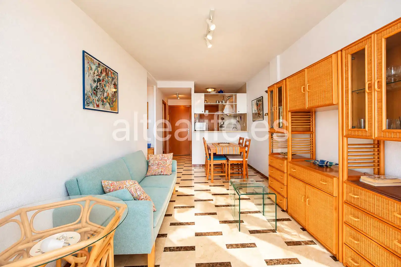 Sala de estar de Apartamento en venta en Altea ciudad
