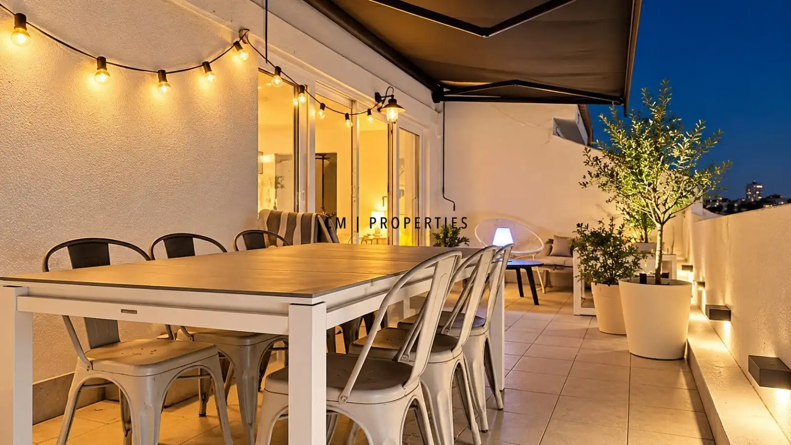 Terraza de Ático en venta en Campanar