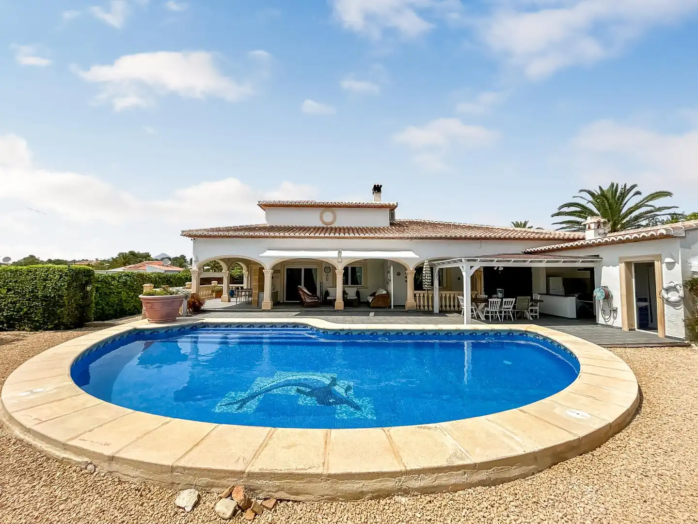 Swimming pool of Houses for sale in Jávea / Xàbia