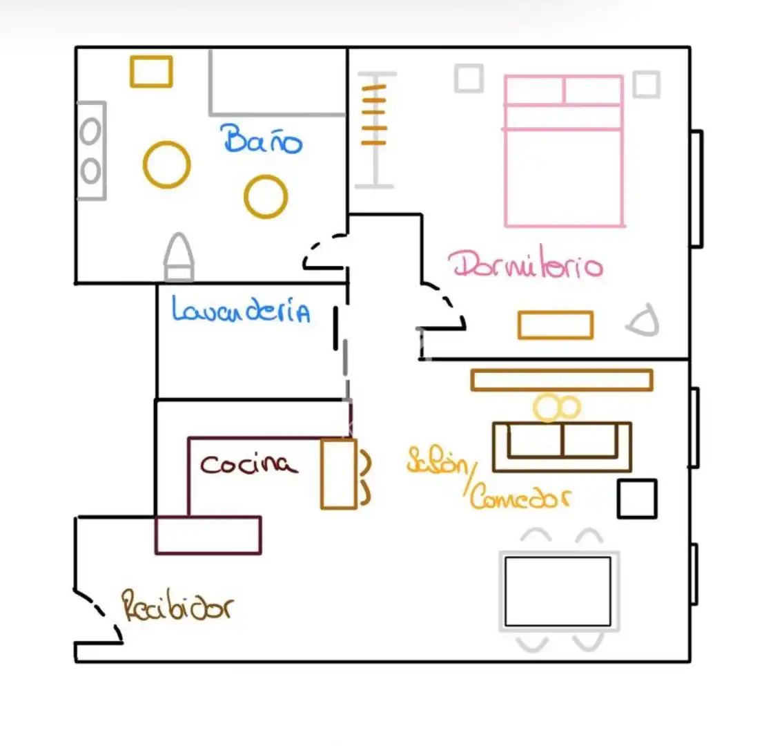 Flat for rent in Oviedo - Calle Tomás Crespo Frígilis, La Ería
