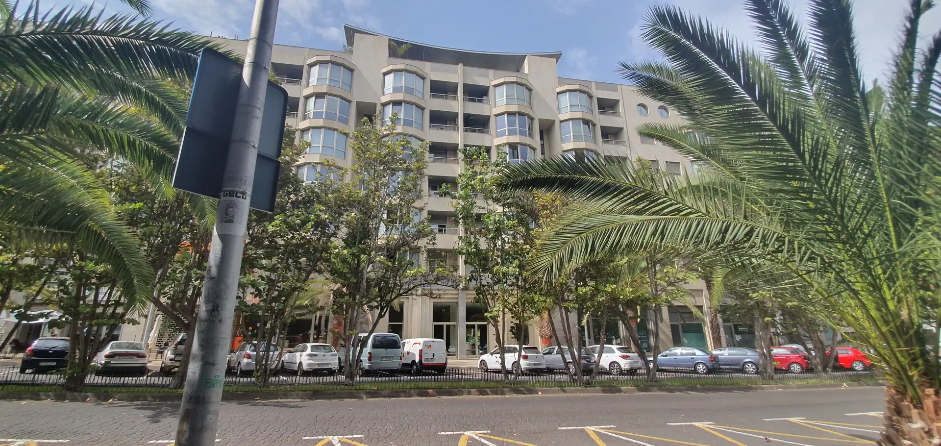 Exterior view of Flat for rent in Santa Cruz de Tenerife  with Private garden, Parquet flooring and Terrace