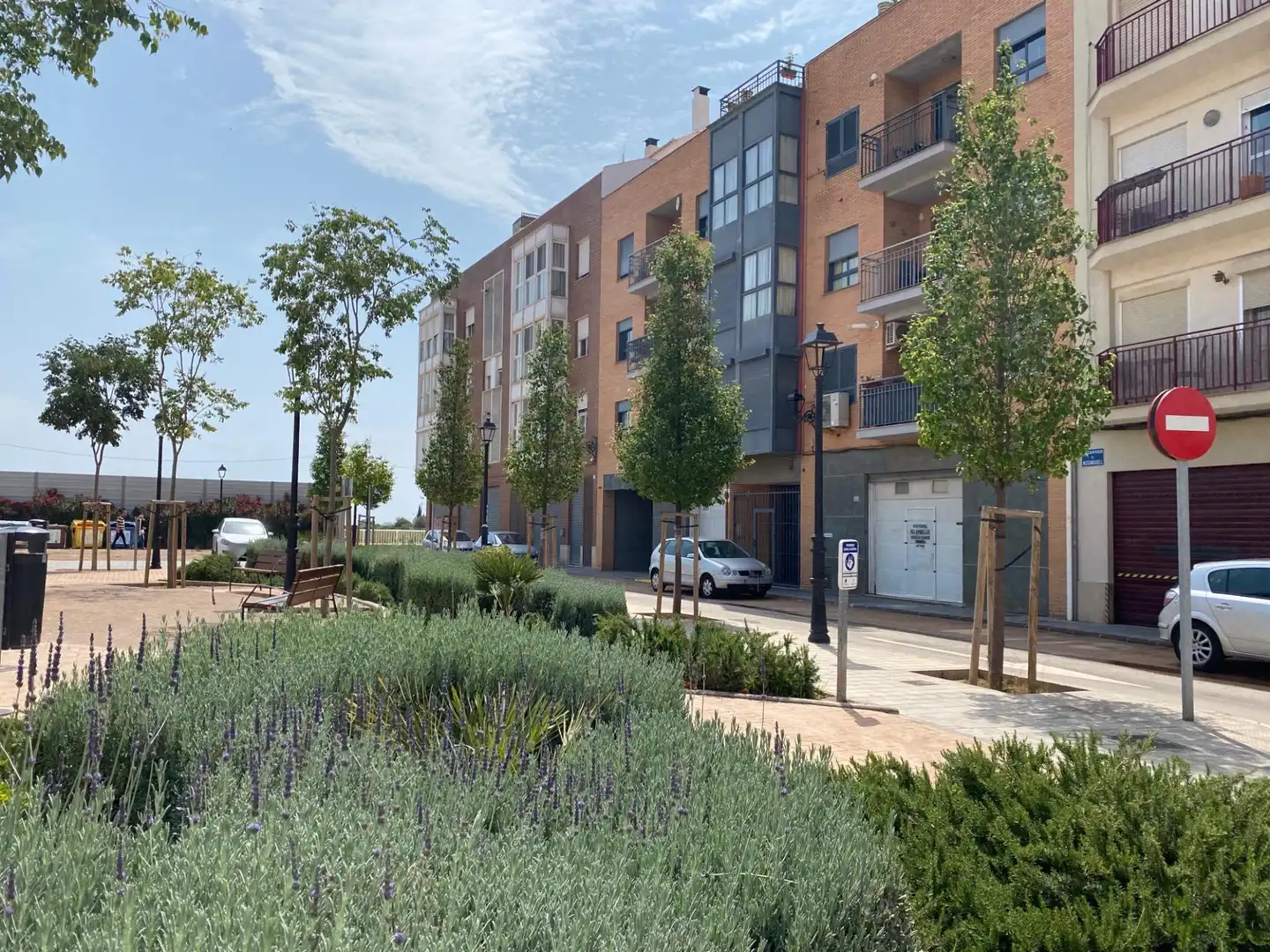 Außenansicht von Maisonette zur Miete in  Valencia Capital mit Klimaanlage und Möbliert